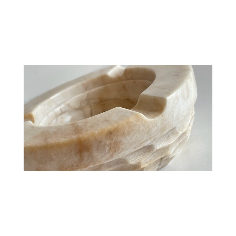 Cenicero vintage de mármol macizo
