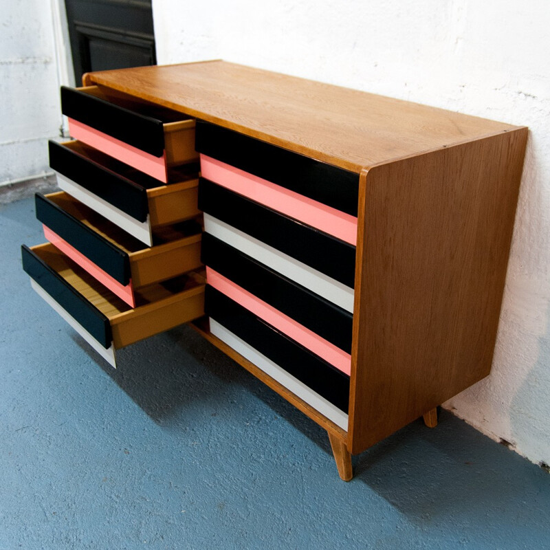 U-450 chest of drawers by Jiri Jiroutek for Interier Praha - 1960s