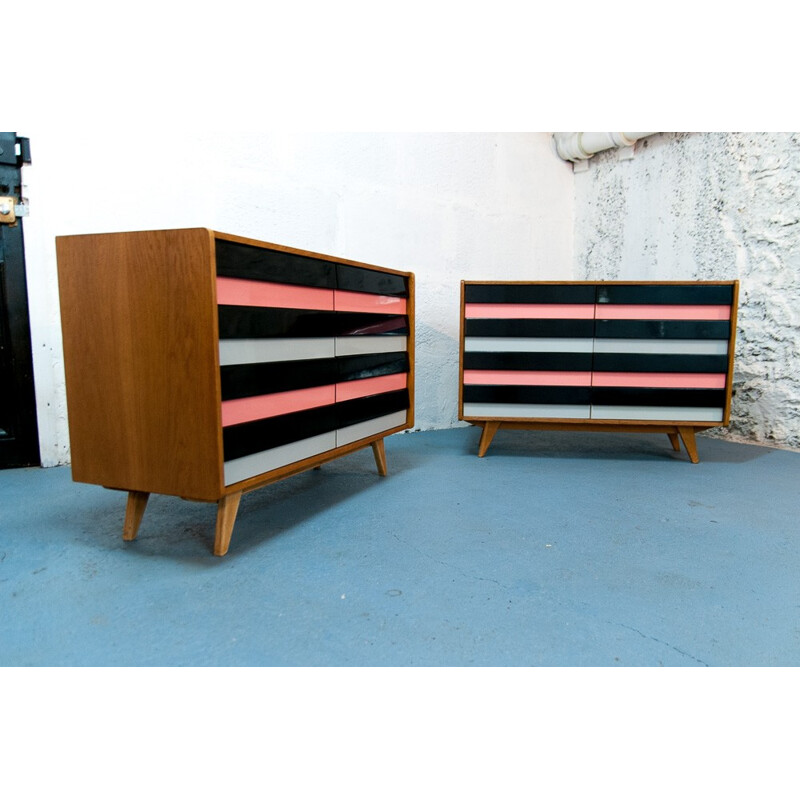 U-450 chest of drawers by Jiri Jiroutek for Interier Praha - 1960s