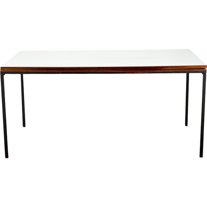 Vintage folding wooden dining table, Germany 1950