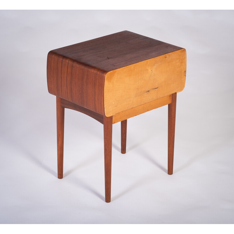 Vintage teak bedside table by Johannes Andersen for Cfc Silkeborg, Denmark 1960