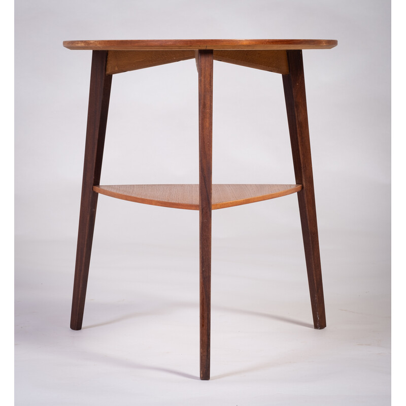 Vintage teak side table by Holger Georg Jensen, Denmark 1960