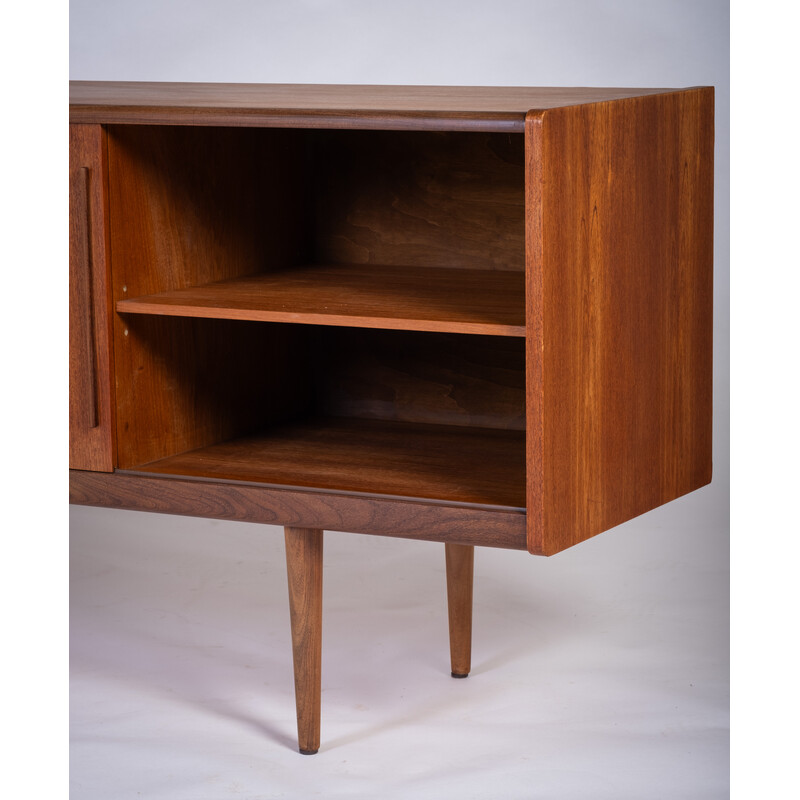 Vintage teak sideboard with 4 drawers by Johannes Andersen, 1960