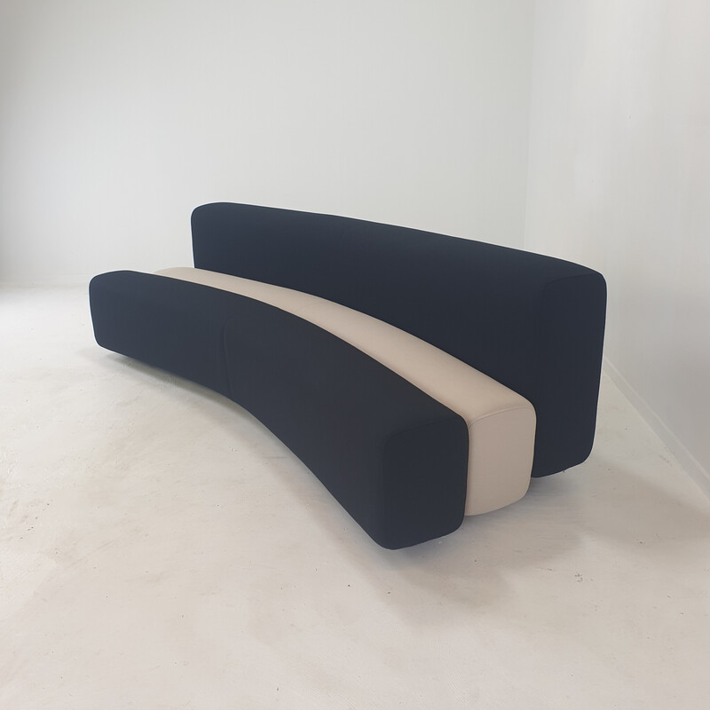 Vintage Osaka 3-Sitzer Stahlsofa von Pierre Paulin für La Cividina, Italien 1967