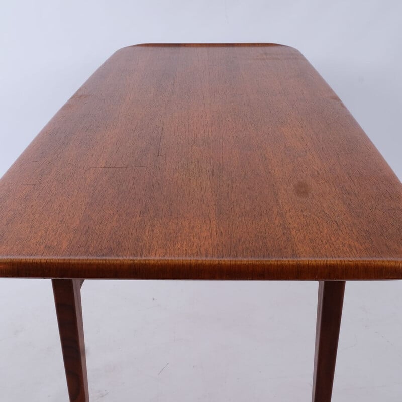 Vintage teak wood coffee table, Denmark 1960