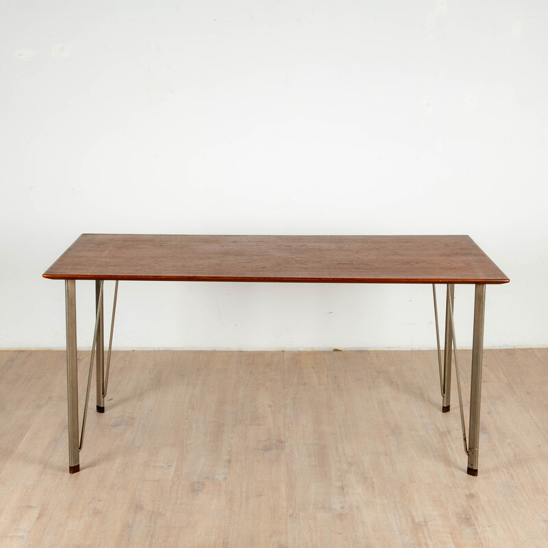 Vintage model 3605 desk in rosewood by Arne Jacobsen for Fritz Hansen, Denmark 1960