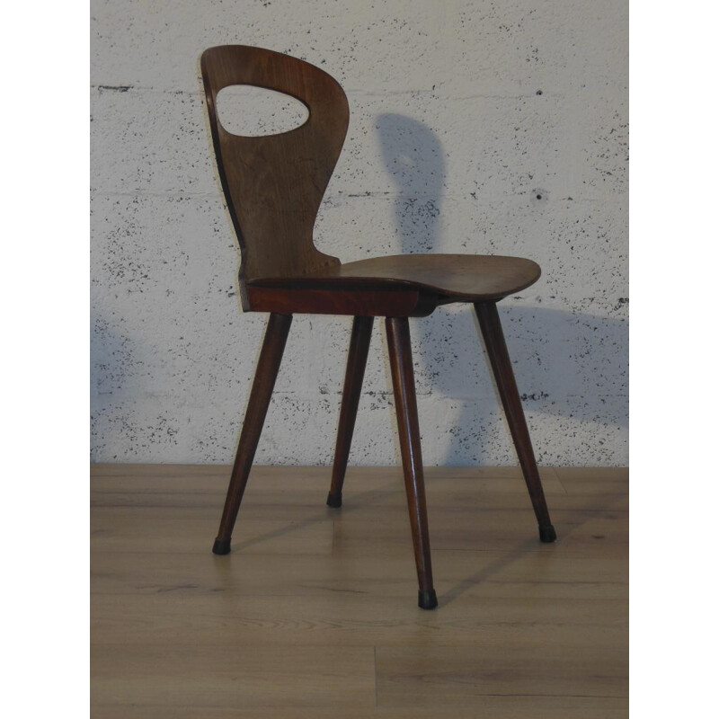 Suite de 6 chaises Bistro, Edition Baumann - années 60