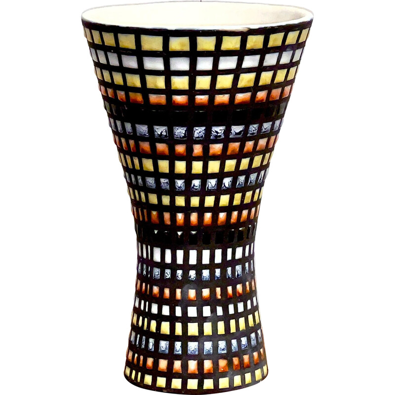 Vintage cone vase "Pyjama A4" by Roger Capron, 1956