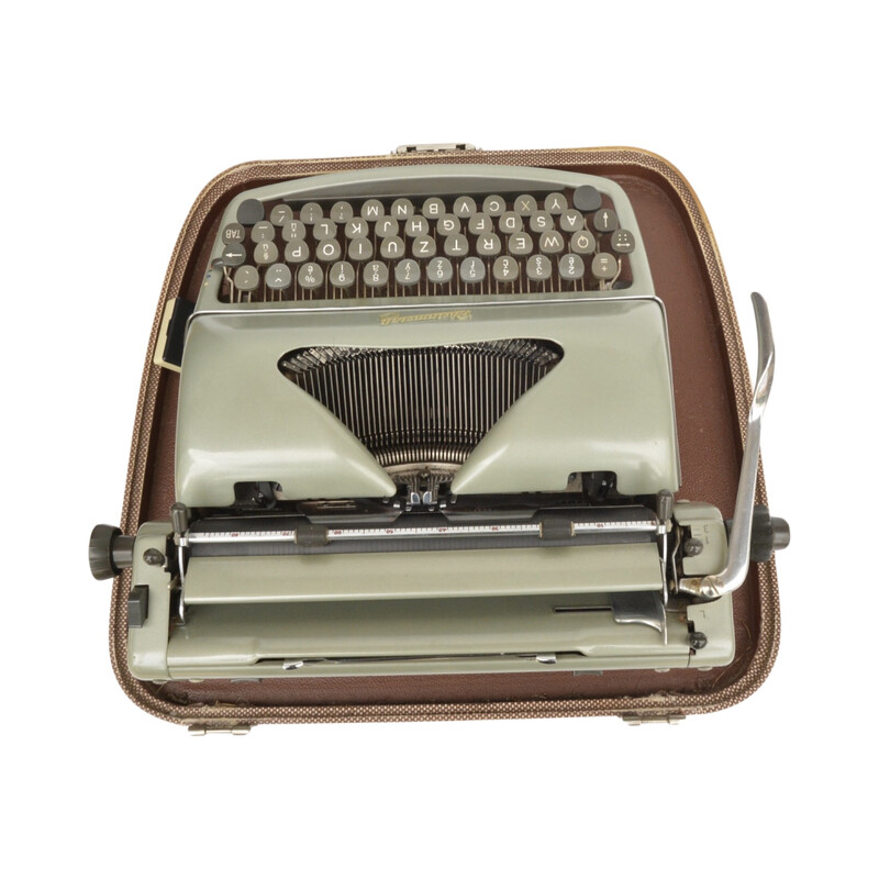 Antique vintage Kst typewriter for Rheinmetall - Borsig AG, Germany 1950