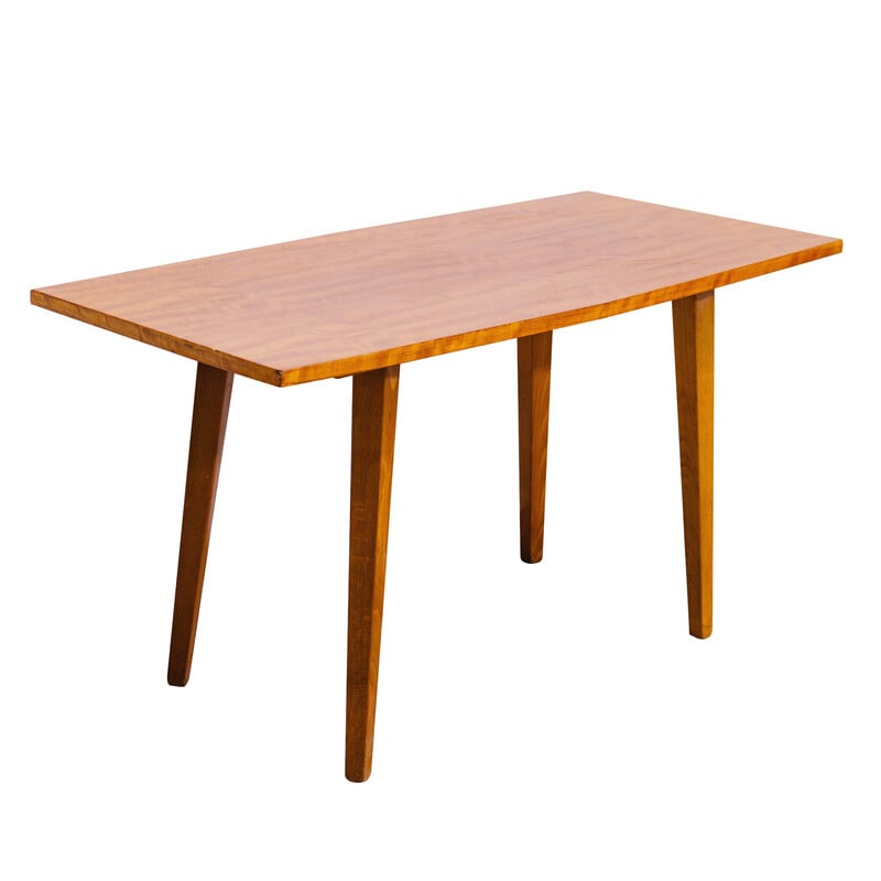 Vintage beech wood coffee table by František Jirák for Tatra Nábytok, Czechoslovakia 1960