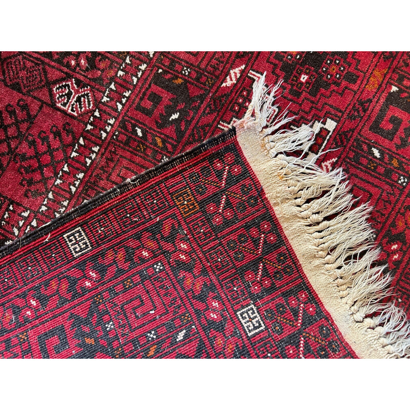 Handgeknüpfter Vintage-Teppich aus Wolle, Afghanistan 1970