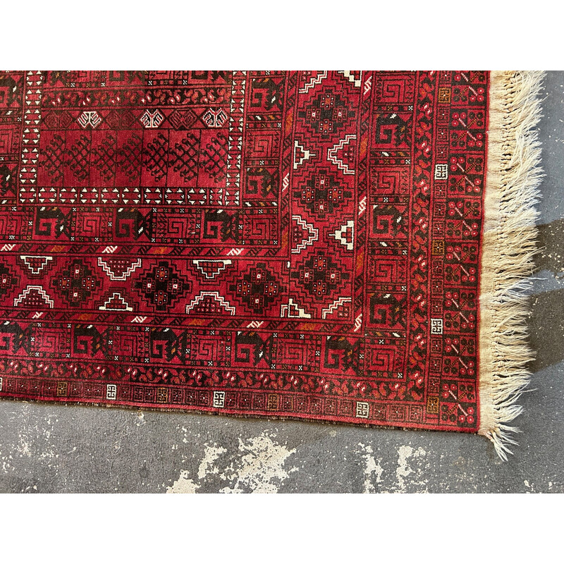 Handgeknüpfter Vintage-Teppich aus Wolle, Afghanistan 1970