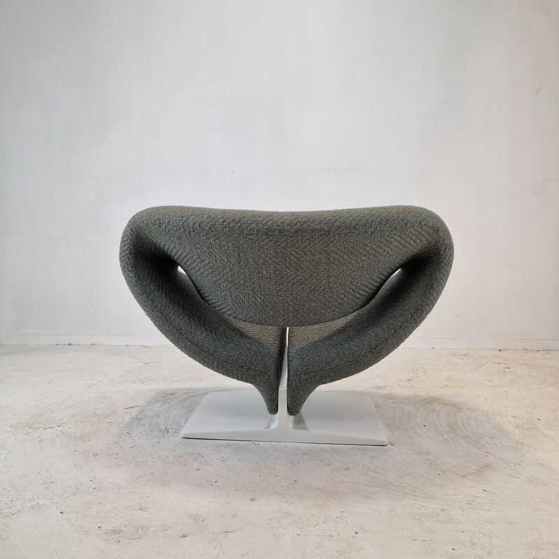 Cadeira vintage em tecido Ribbon de Pierre Paulin para Artifort, Holanda 1960