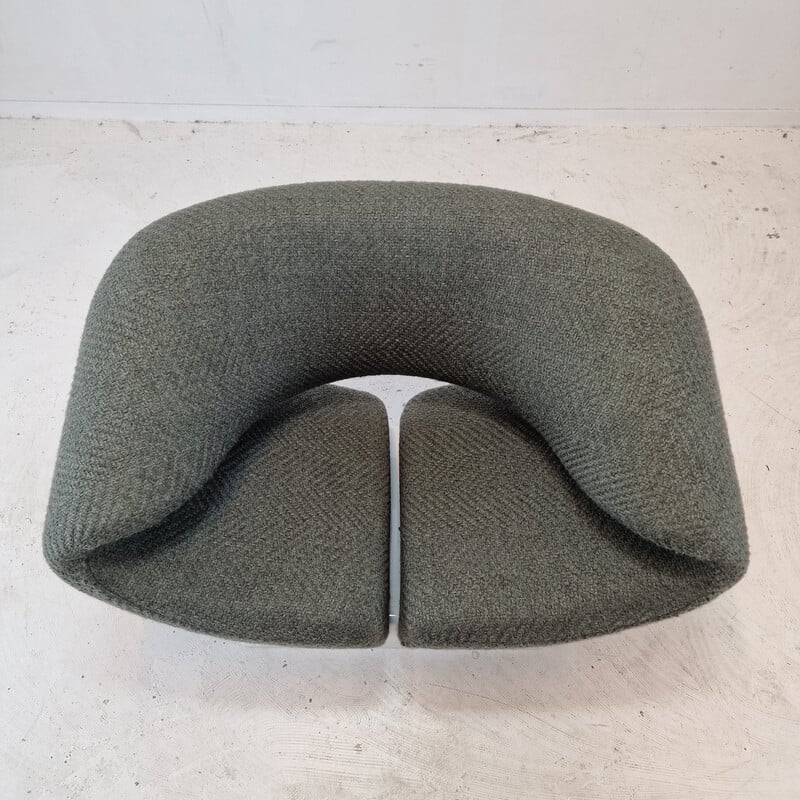 Chaise vintage Ribbon en tissu par Pierre Paulin pour Artifort, Pays-Bas 1960