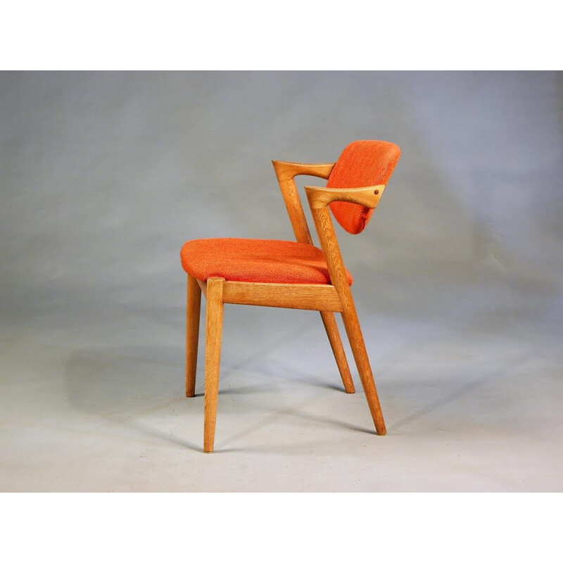 Kai Kristiansen Oak Model 42 Dining Chairs - 1960s