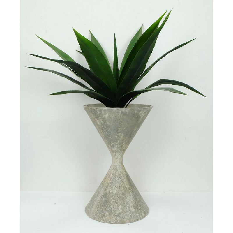 Sculptural mid century spindle planter by Willy Guhl - 1950s
