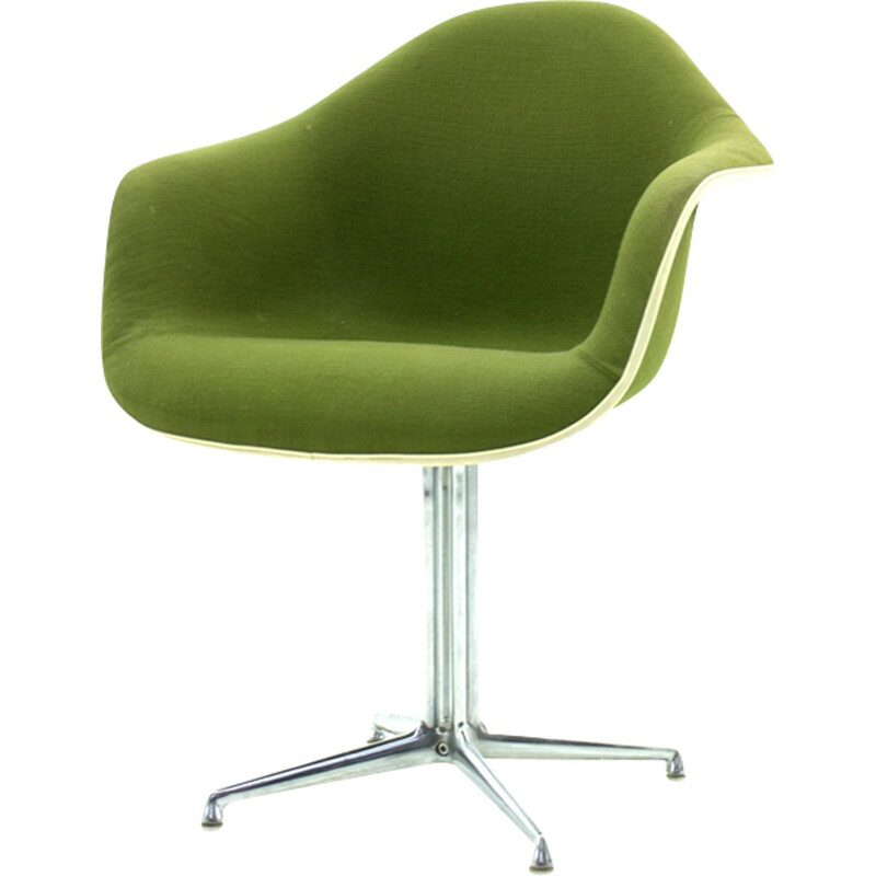"La Fonda" green armchair by Charles & Ray Eames - 1960s
