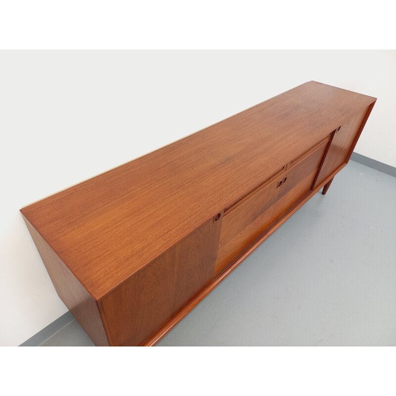 Vintage teak sideboard by Edvard Valentinsen for Samcom, Denmark 1960