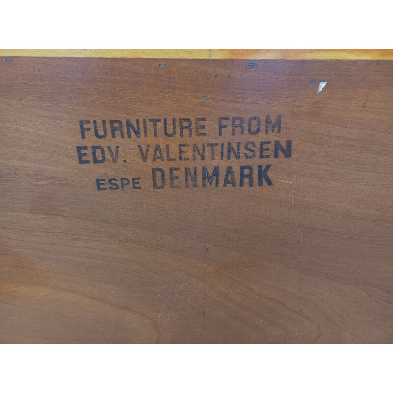 Vintage teak sideboard by Edvard Valentinsen for Samcom, Denmark 1960
