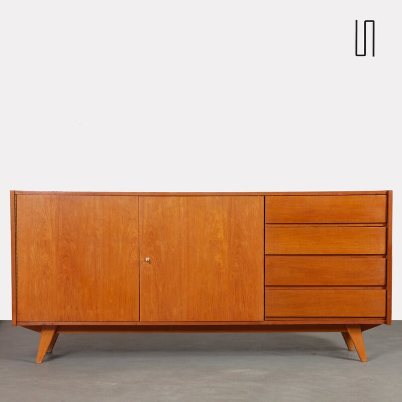 Vintage U-460 sideboard by Jiri Jiroutek for Interier Praha, Czechoslovakia 1960