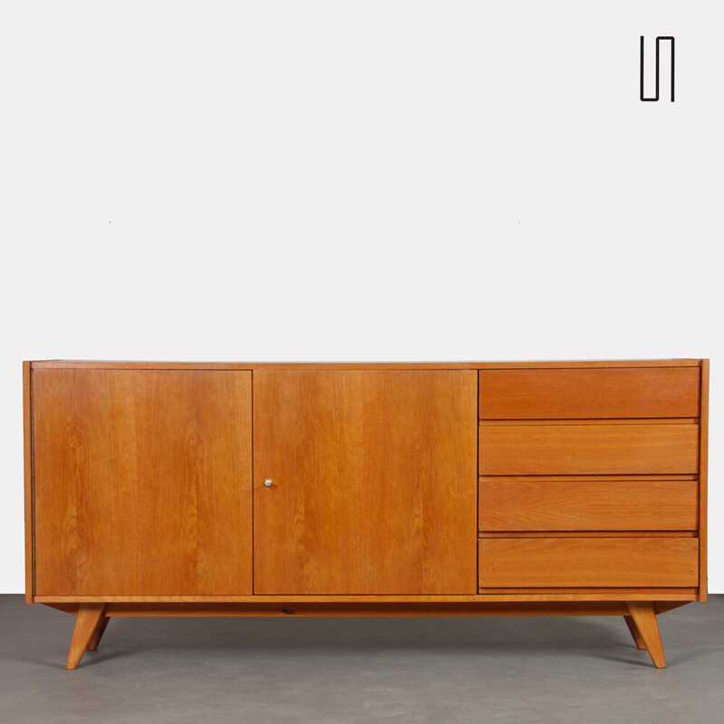 Buffet vintage U-460 par Jiri Jiroutek pour Interier Praha, Tchécoslovaquie 1960