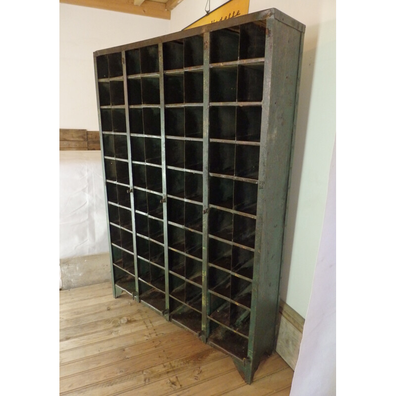 Craft furniture with steel locker - 1930s