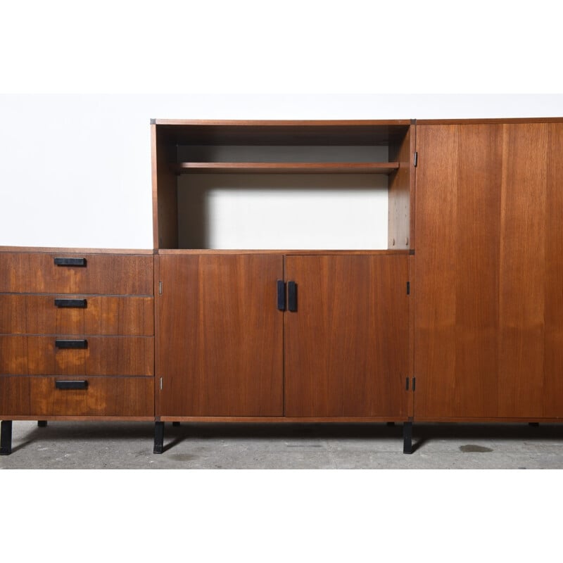 Dutch long highboard by Cees Braakman for Pastoe - 1950s