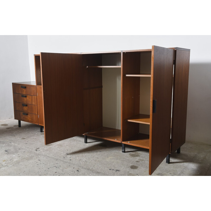 Dutch long highboard by Cees Braakman for Pastoe - 1950s