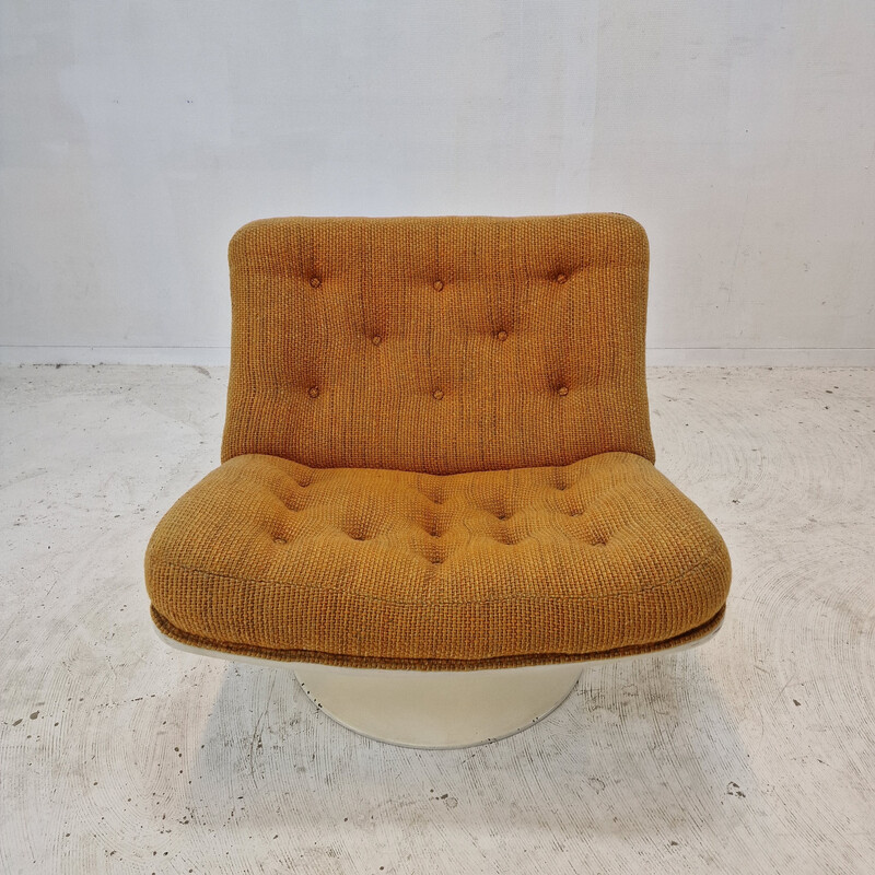 Vintage model 975 armchair in wool by Geoffrey Harcourt for Artifort, 1970