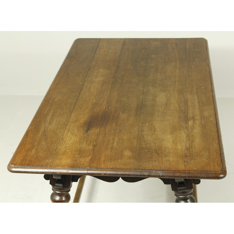 Vintage oak and ash farm table, Germany