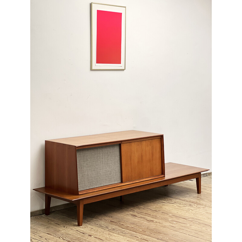 Vintage teak sideboard by Rex Raab for Wilhelm Renz, Germany 1950