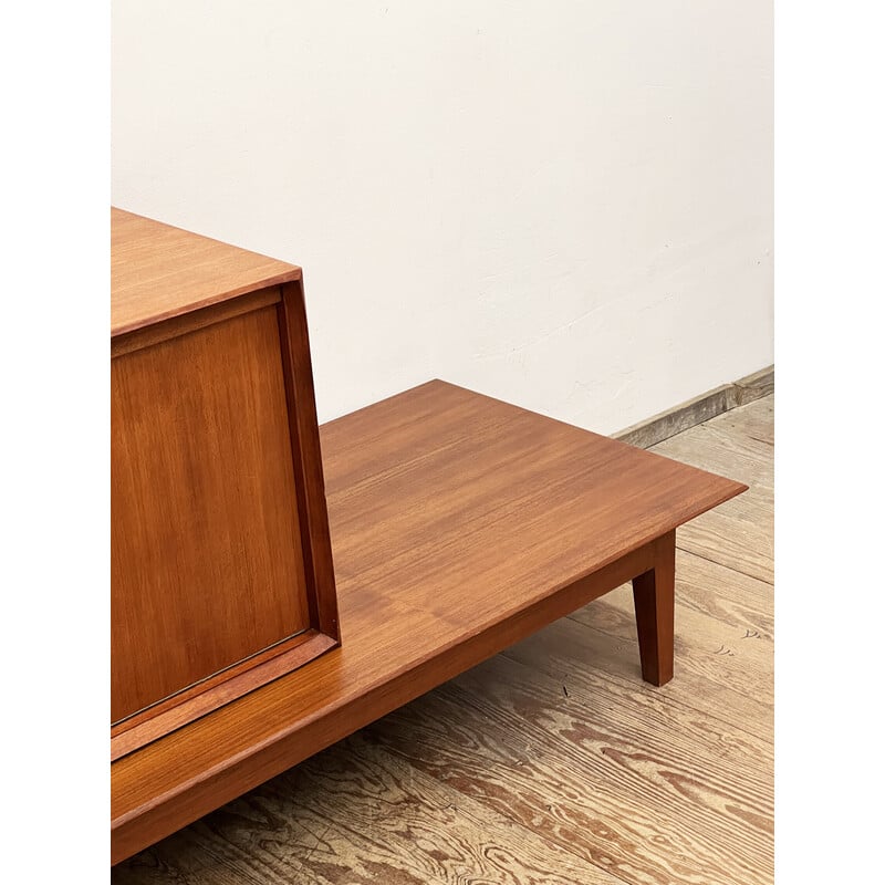 Vintage teak sideboard by Rex Raab for Wilhelm Renz, Germany 1950