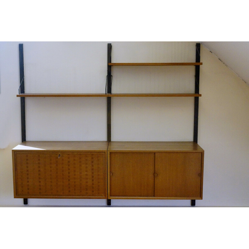 Teak shelf wall unit by Poul Cadovius for Cado, Denmark - 1960s