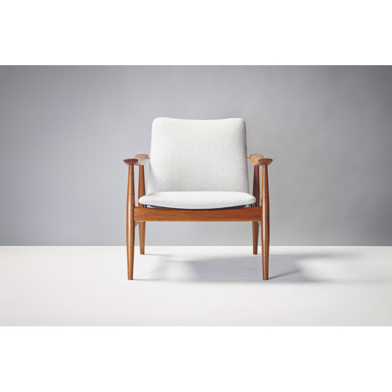 Kvadrat wool FD-138 Armchair by Finn Juhl - 1950s