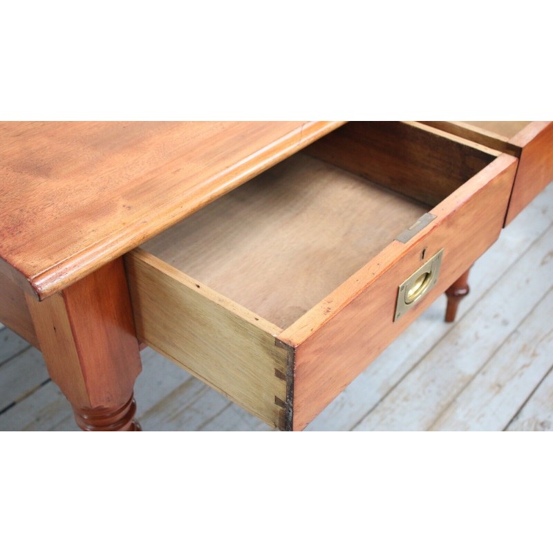 Vintage Artist Planners Desk with 2 Hinged Drawers