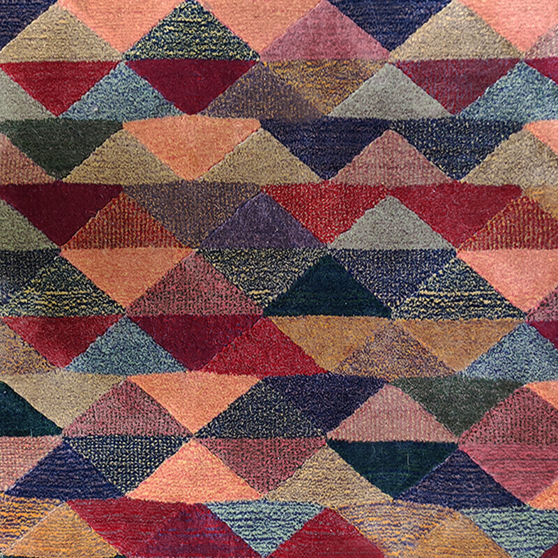 Vintage wool “Luxor” rug by Missoni for T and J Vestor, Italy 1980