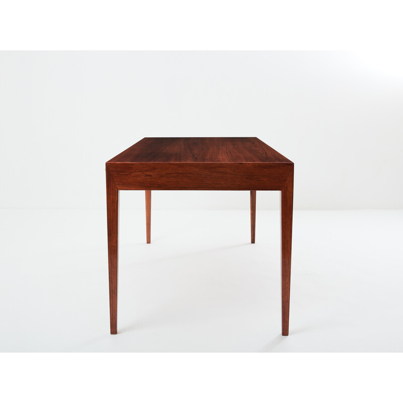 Bureau vintage en palissandre de Severin Hansen pour Haslev, Danemark 1960