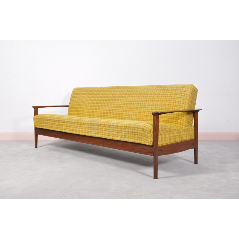 Teak three-seater sofa from Mignon Mobel - 1960s