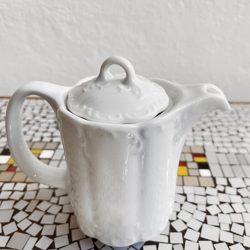 Vintage Monbijou porcelain teapot pitcher for Rosenthal, Germany 1970