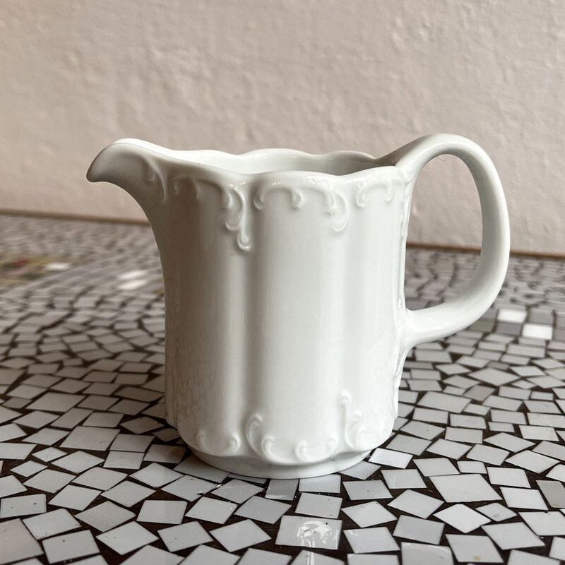 Vintage Monbijou porcelain milk jug for Rosenthal, Germany 1970