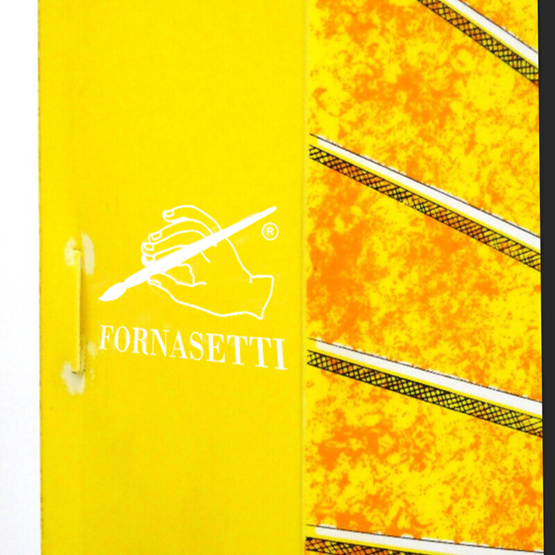 Candeeiro de pé vintage "Soleil" em polipropileno de Piero Fornasetti para Antonangeli, 1990