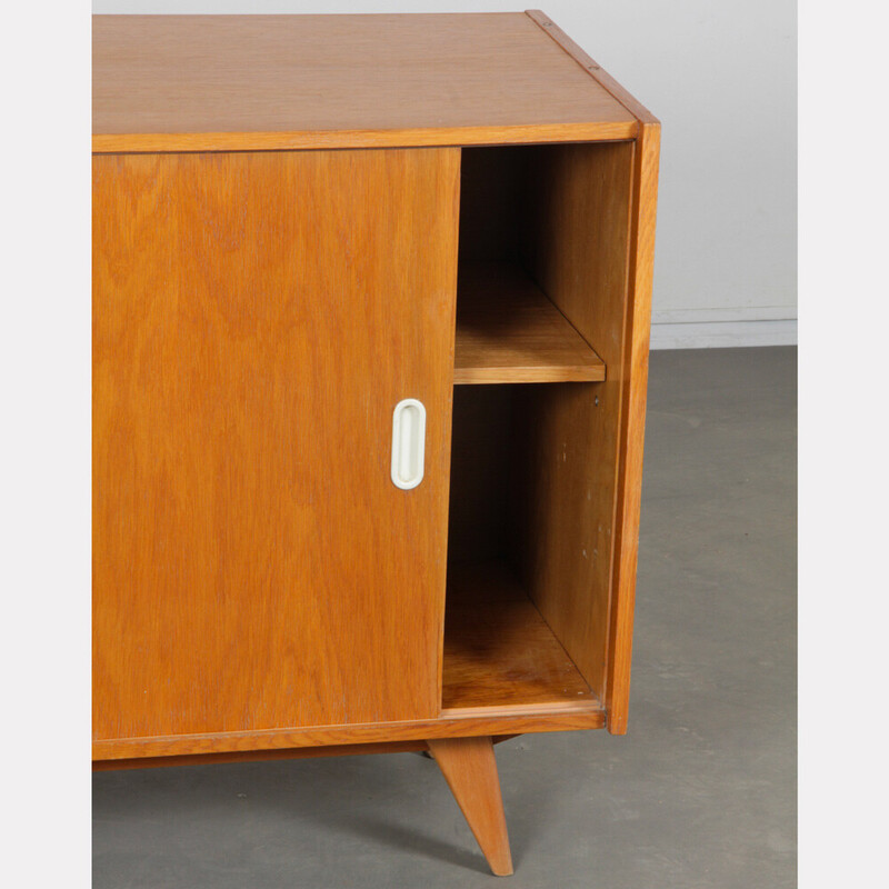 Vintage chest of drawers model U-452 in oak by Jiri Jiroutek for Interier Praha, Czechoslovakia 1960