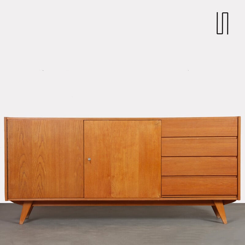 Buffet vintage modèle U-460 par Jiri Jiroutek pour Interier Praha, Tchécoslovaquie 1960