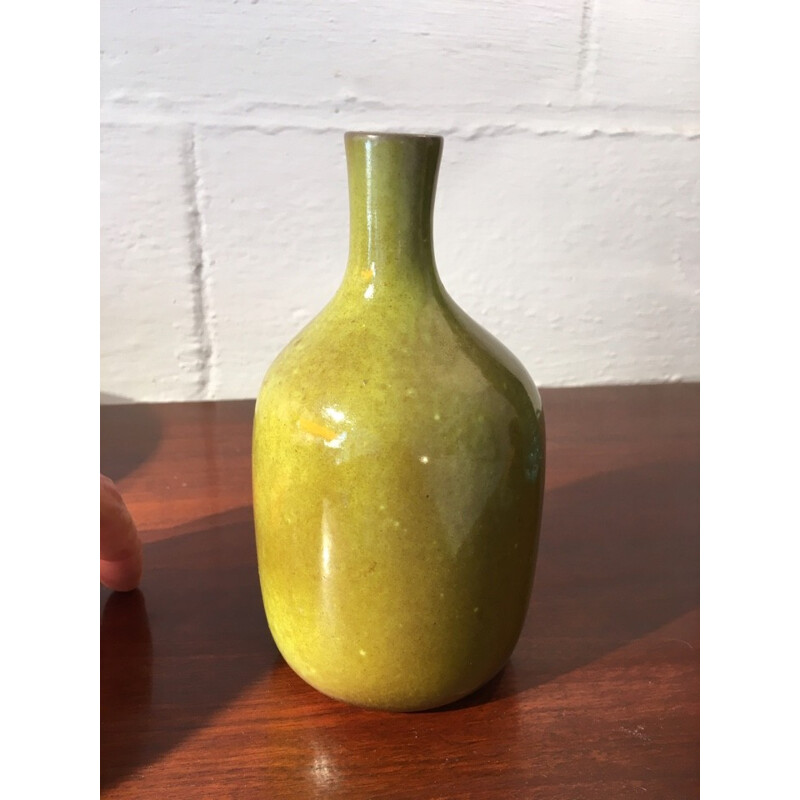Vintage green base by Jacques and Dani Ruelland - 1960s