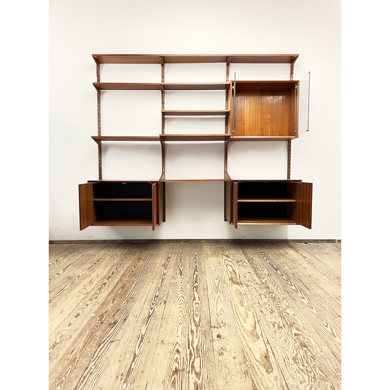 Vintage wall unit for Poul Cadovius, Denmark 1950