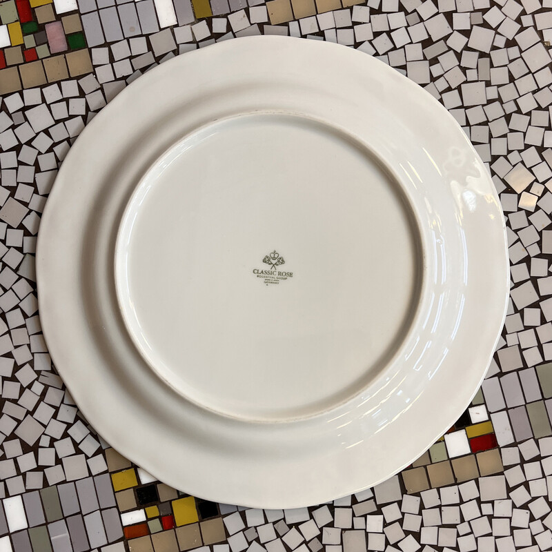 Vintage Monbijou porcelain plate for Rosenthal, Germany 1970