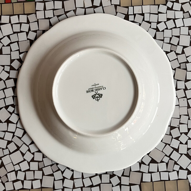 Assiettes creuses vintage Monbijou en porcelaine pour Rosenthal, Allemagne 1970