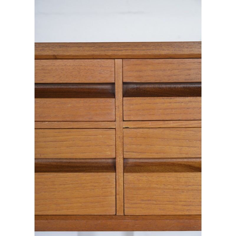 Vintage 2-bay teak wall unit by Poul Cadovius, 1960