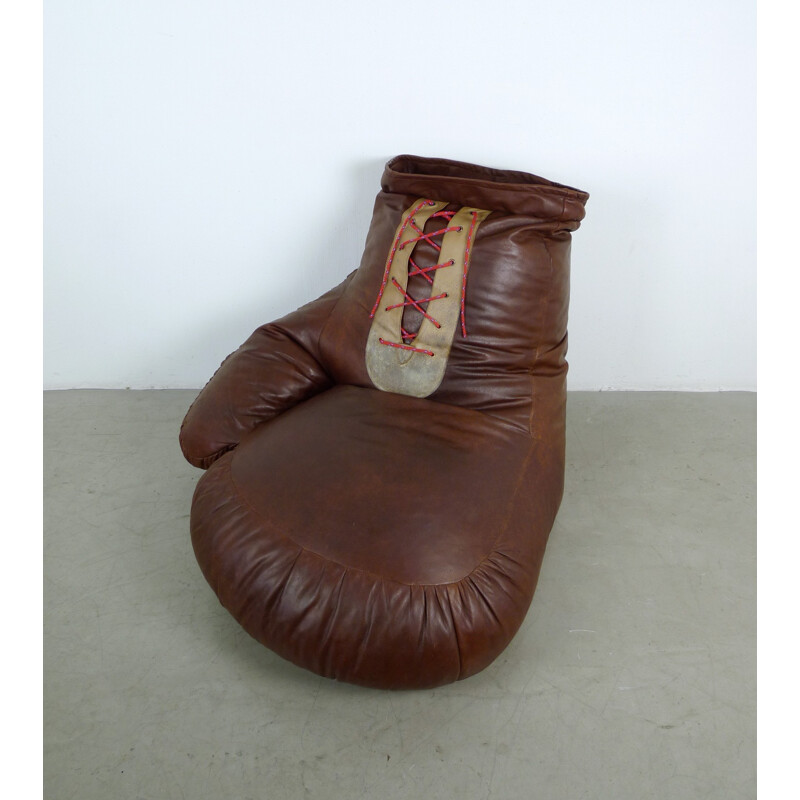 Boxing glove easy chair by Ueli Berger for de Sede - 1970s