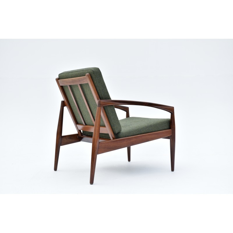 Vintage "Paperknife" chair in solid rosewood by Kai Kristiansen for Magnus Olesen, Denmark 1960